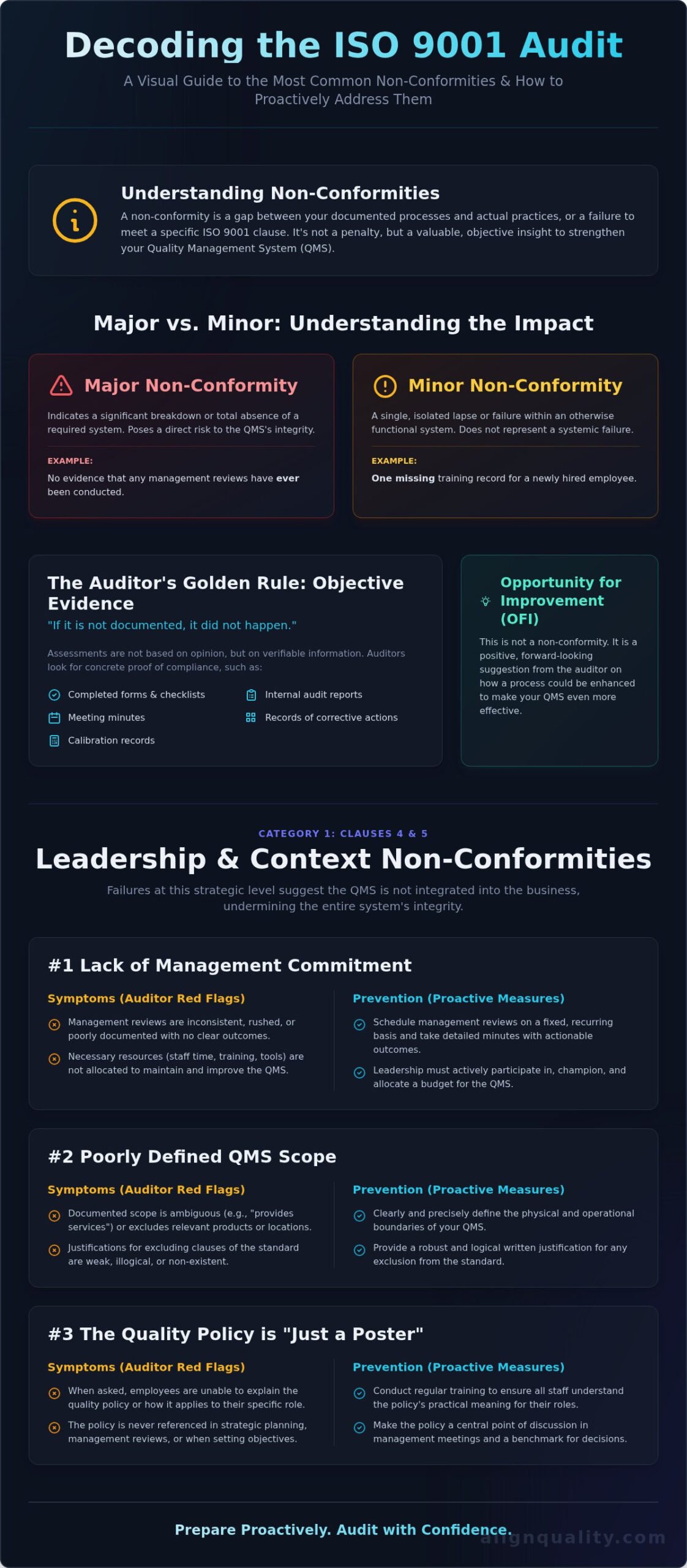 Common ISO 9001 Audit Non-Conformities (And How to Avoid Them)