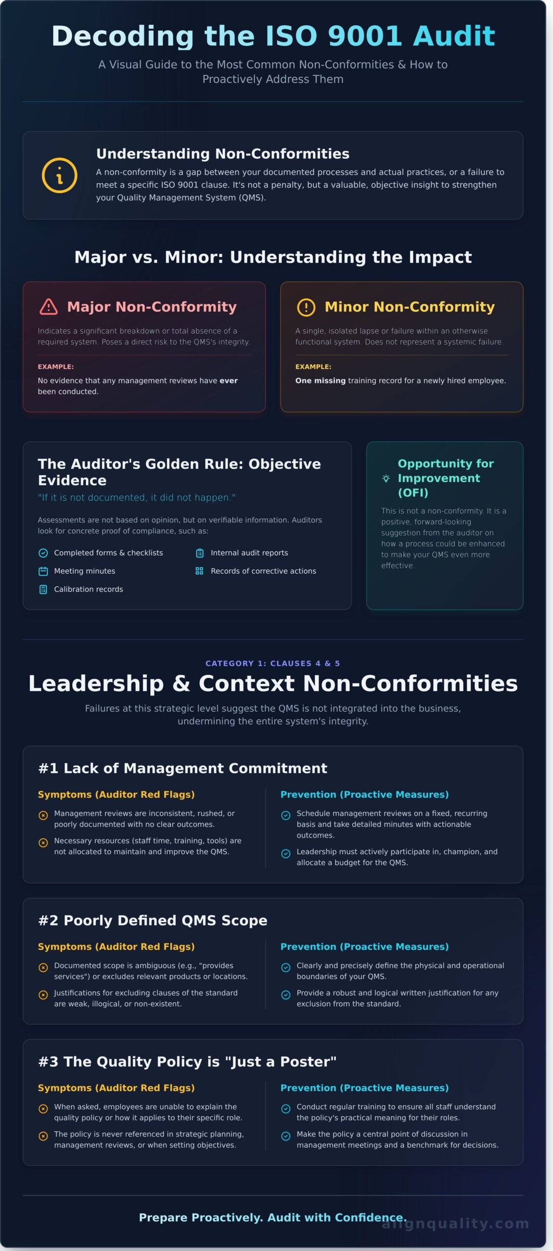 Common ISO 9001 Audit Non-Conformities (And How to Avoid Them)
